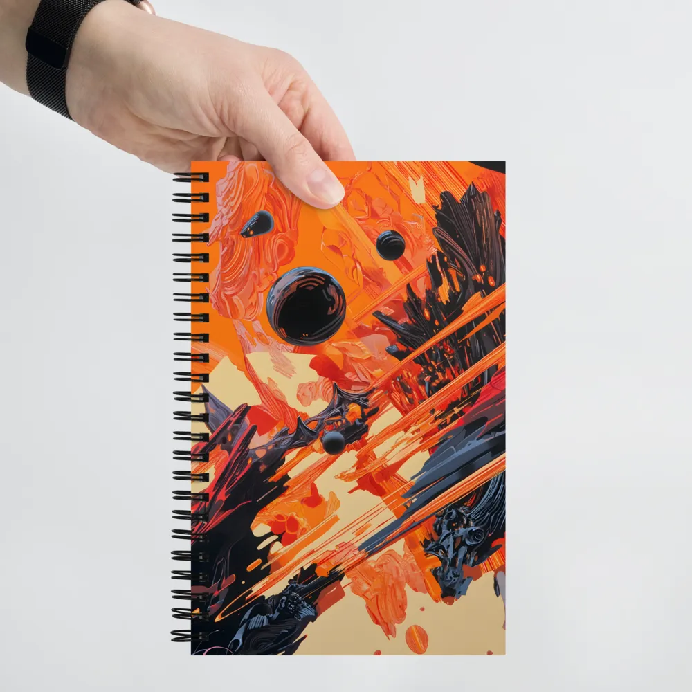 Cosmic Flux 
 Spiral Notebook | 140 pages