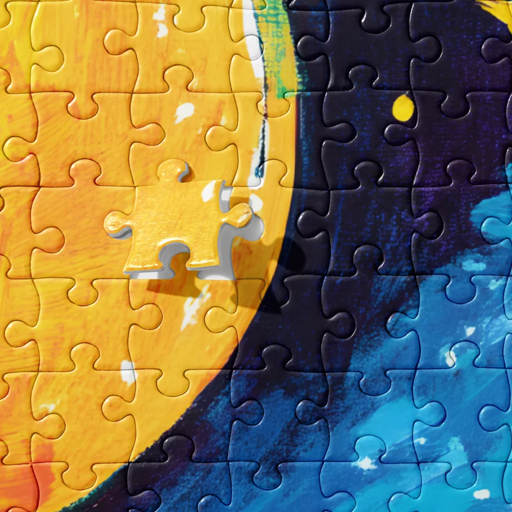 Celestial Glow 
 Jigsaw Puzzle in Tin Box