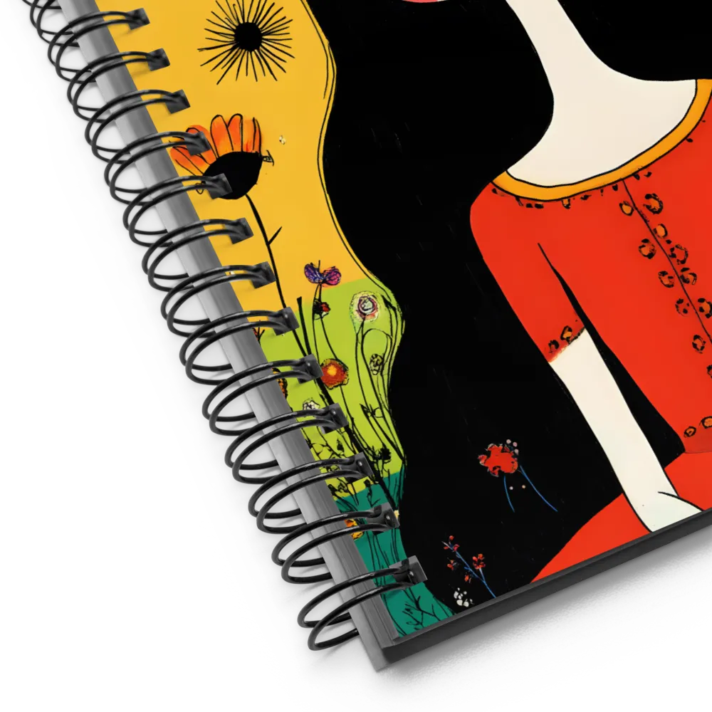 Blooming Mindscape 
 Spiral Notebook | 140 pages