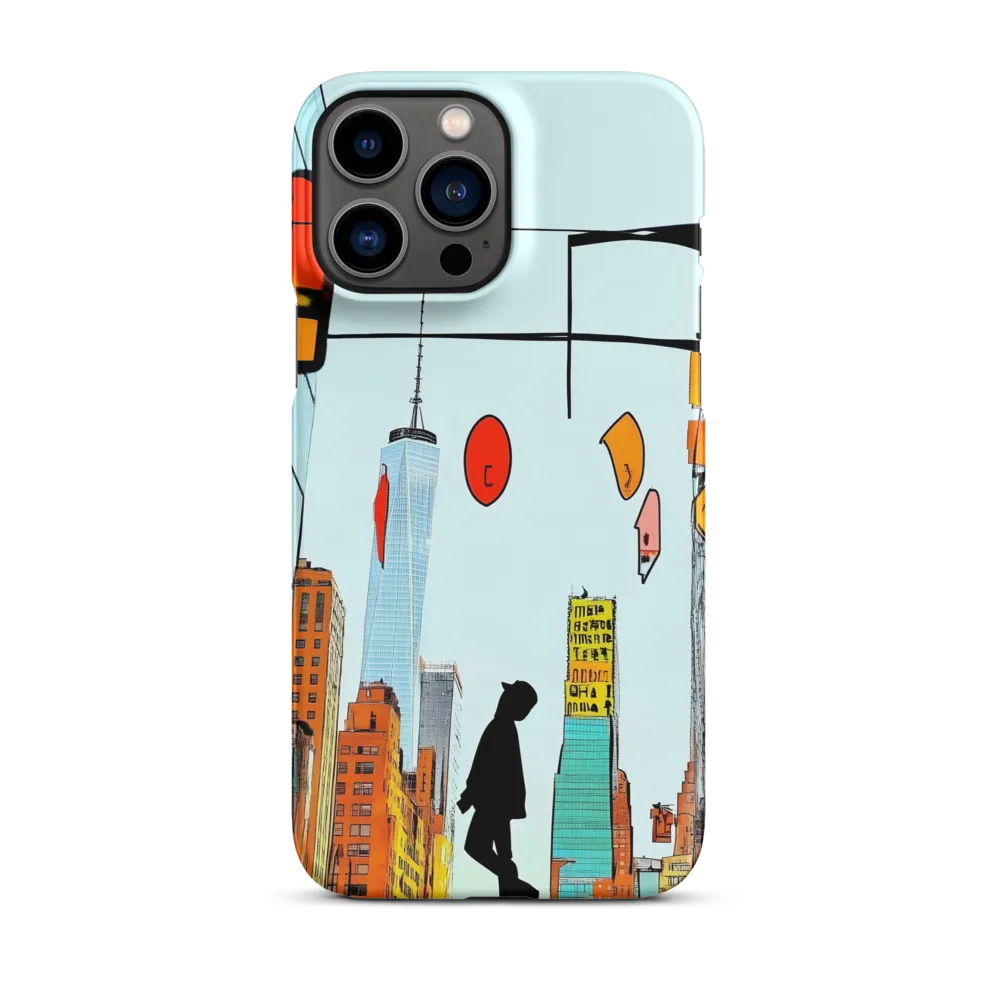 Surreal Cityscape Silhouette | Phone Case