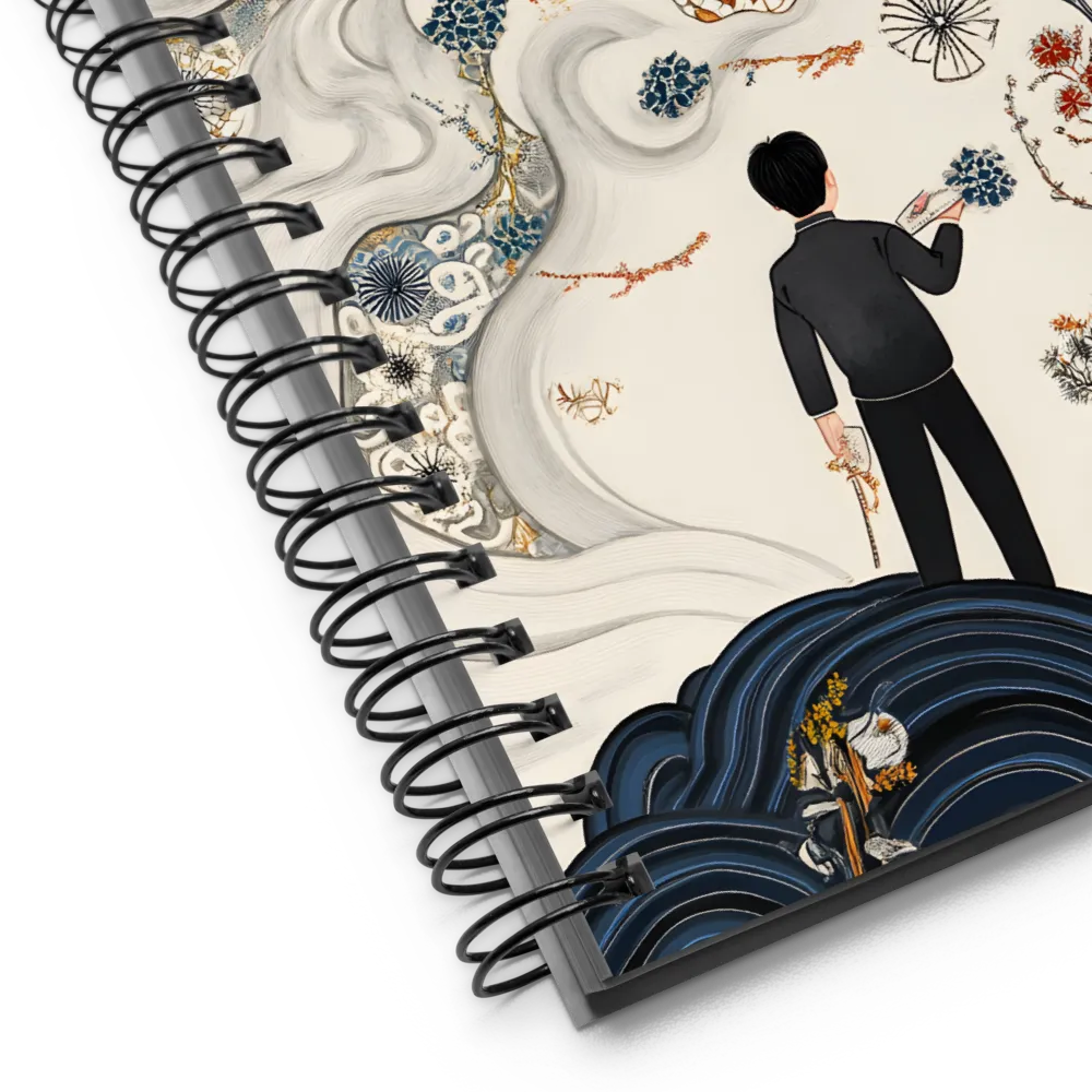 Whispers of the Flow 
 Spiral Notebook | 140 pages