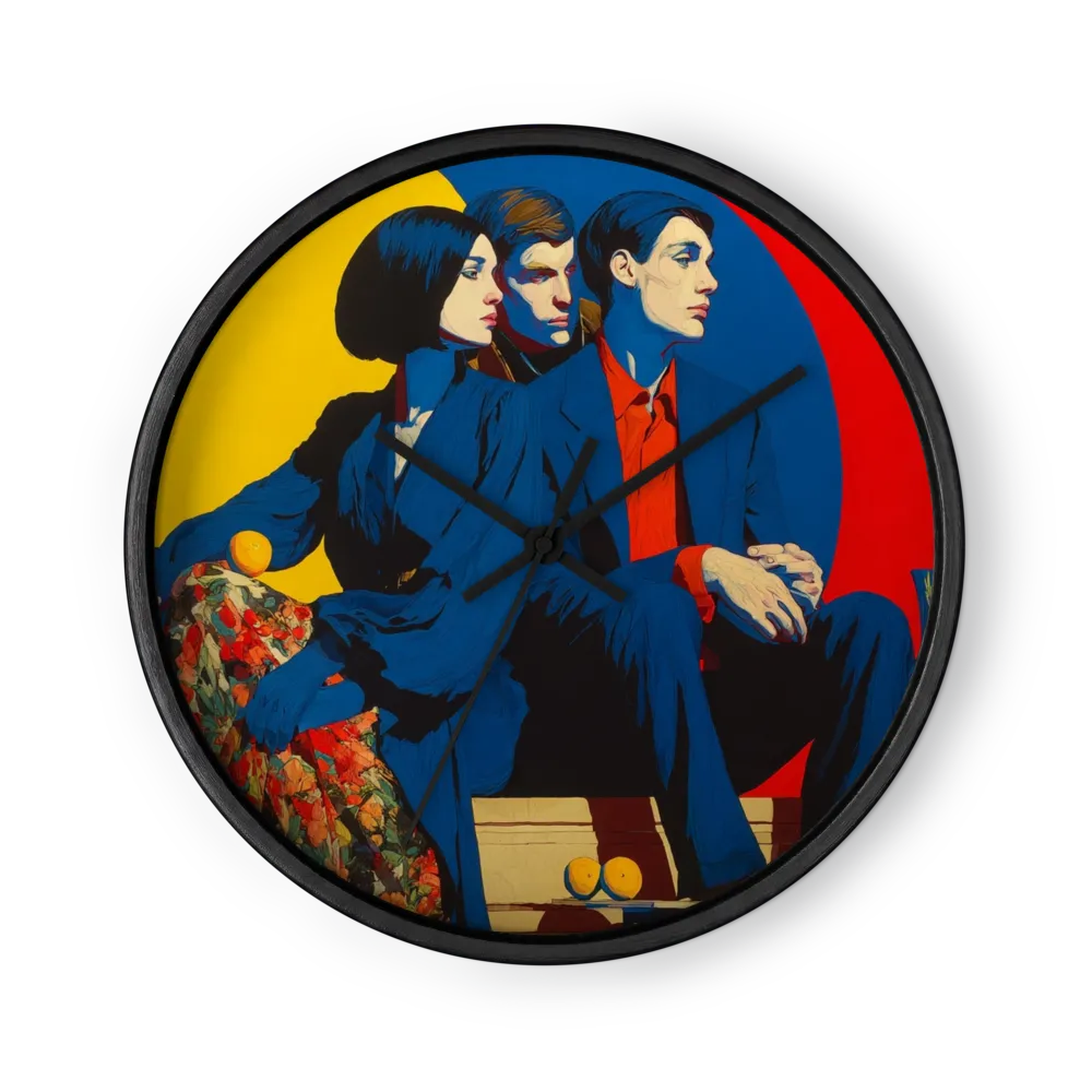 Primary Reflections | Wall Clock