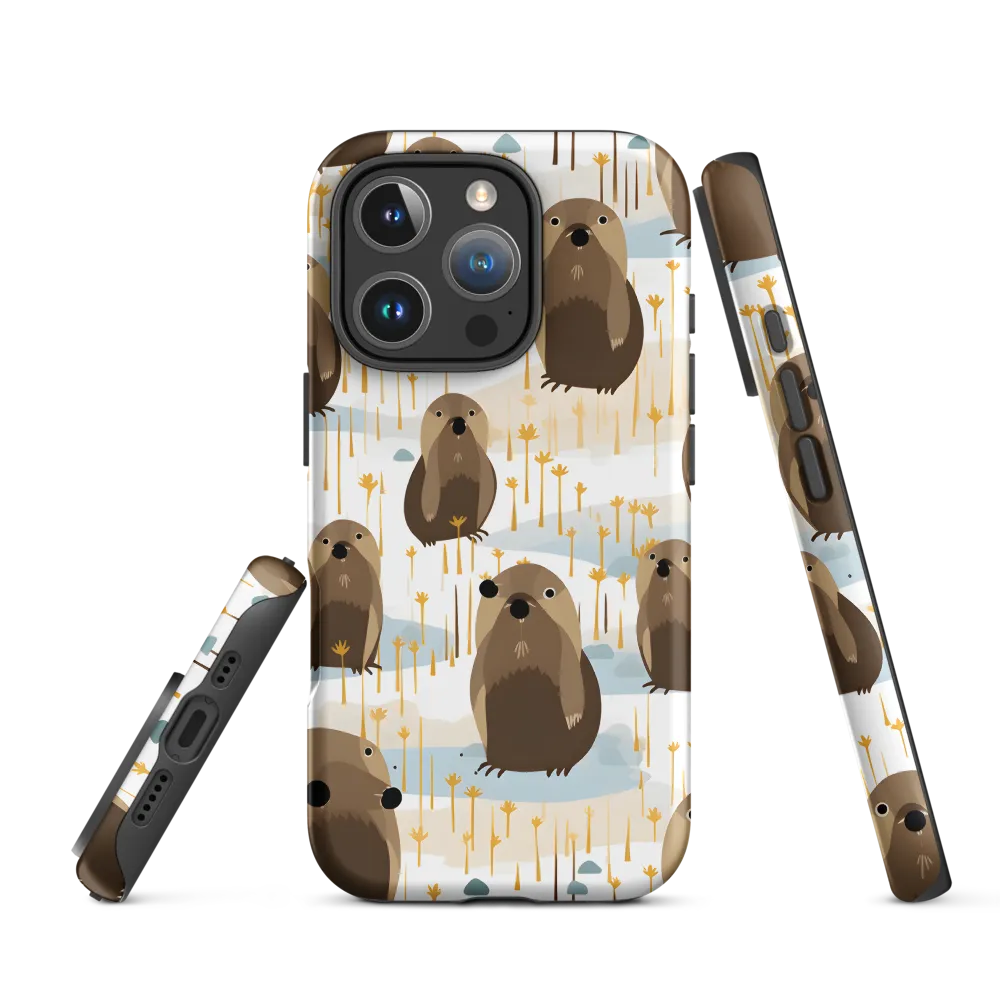 Whimsical Sea Otter Pattern