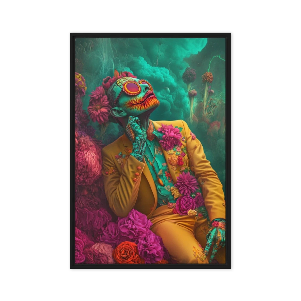 Surreal Floral Portrait