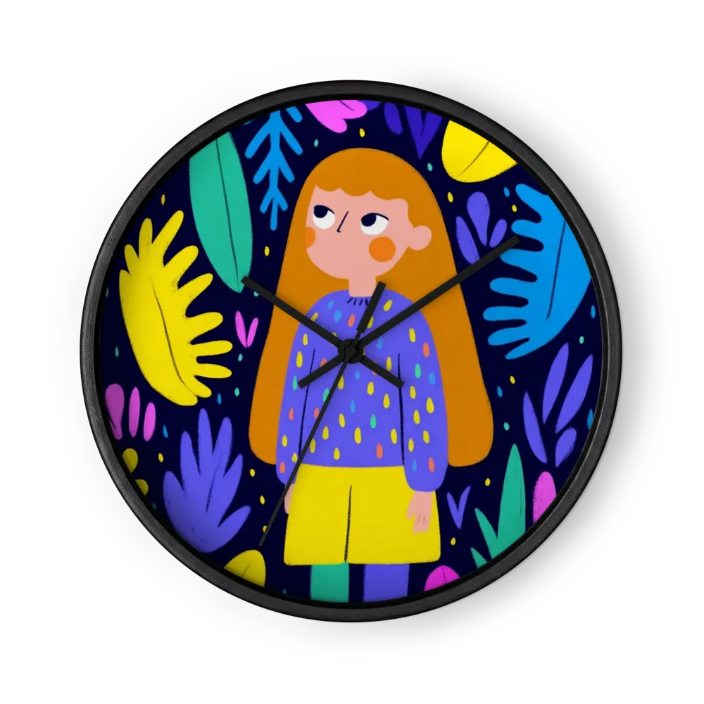 Among the Foliage | Wall Clock