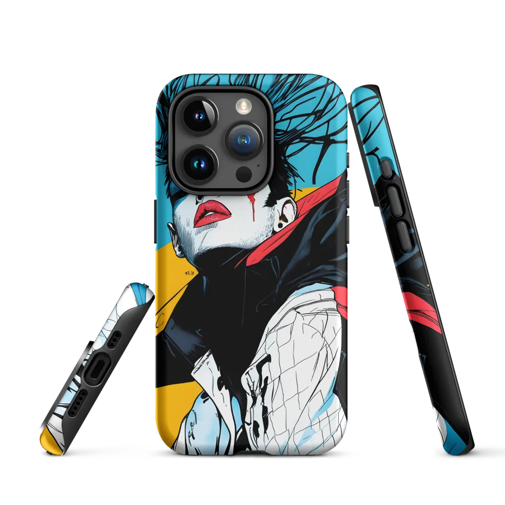 Bold Fashion Model Portrait | Phone Case