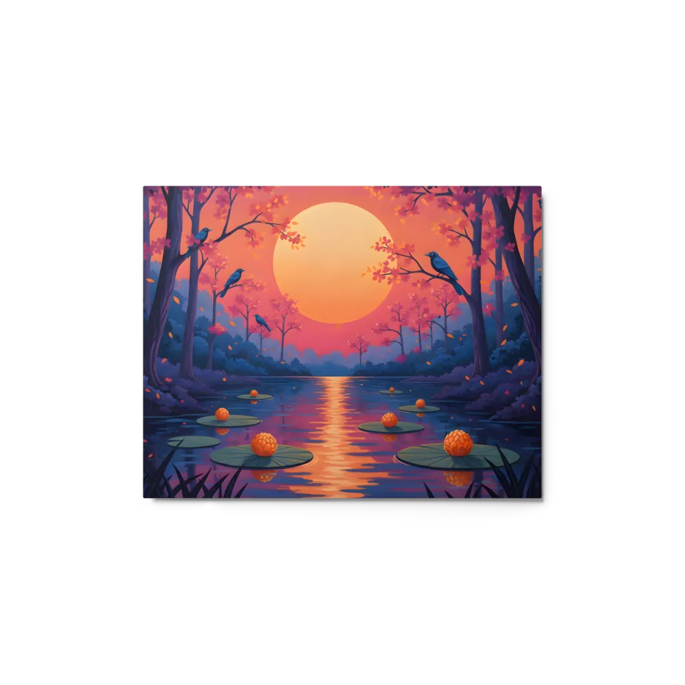 Enchanted Forest Sunset