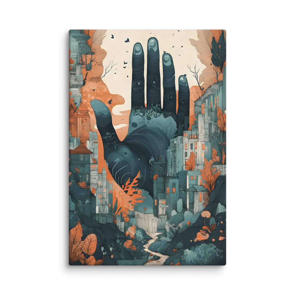 The Hand of the City 
 Canvas | 32″x 48″