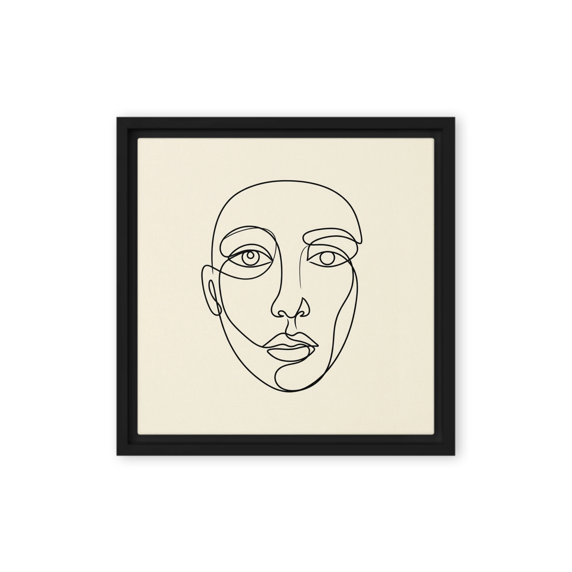 Continuous Line Portrait | Art Print