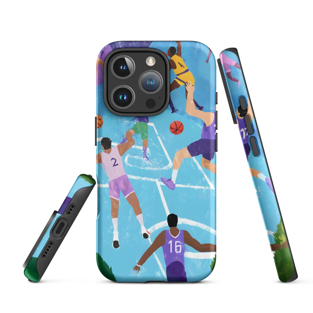 Dynamic Basketball Scene