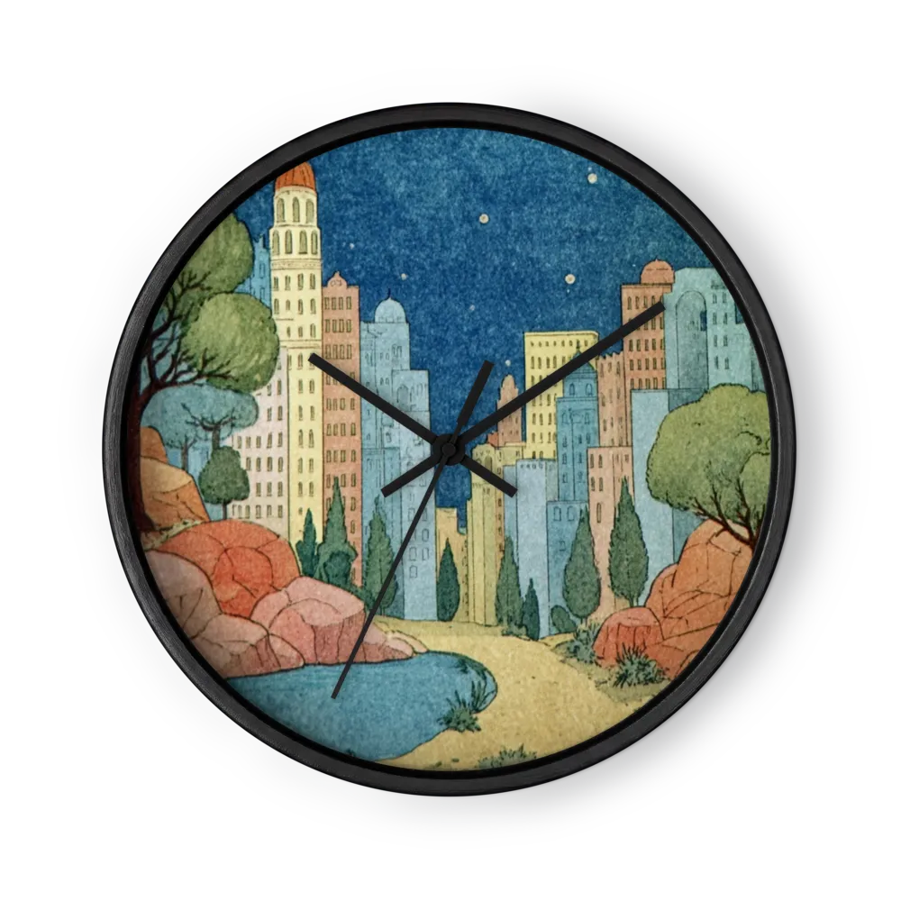 Nocturne Citadel | Wall Clock