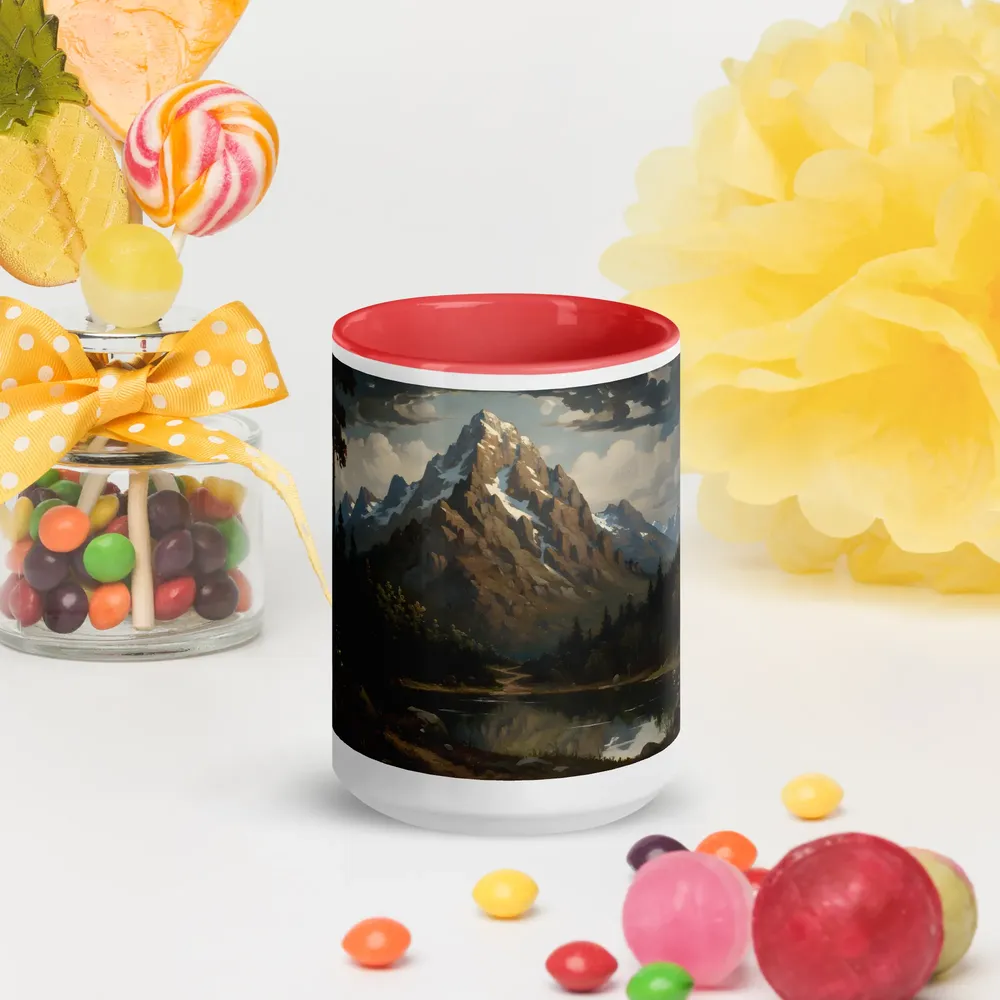 Alpine Reflection 
 Mug with Black inside | 15 oz