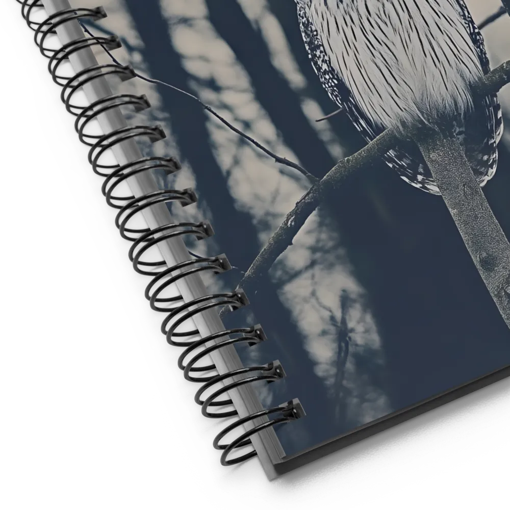 Watchful Forest Owl 
 Spiral Notebook | 140 pages