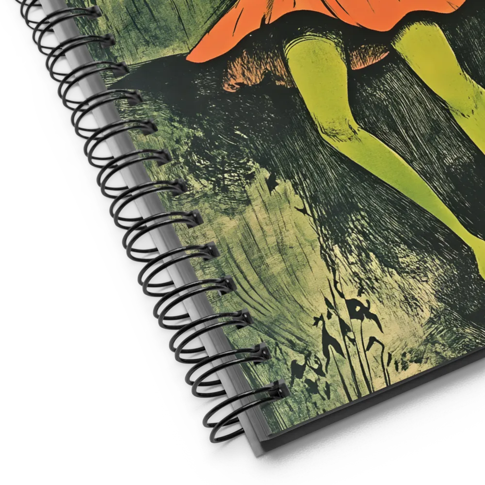The Falling Scream 
 Spiral Notebook | 140 pages