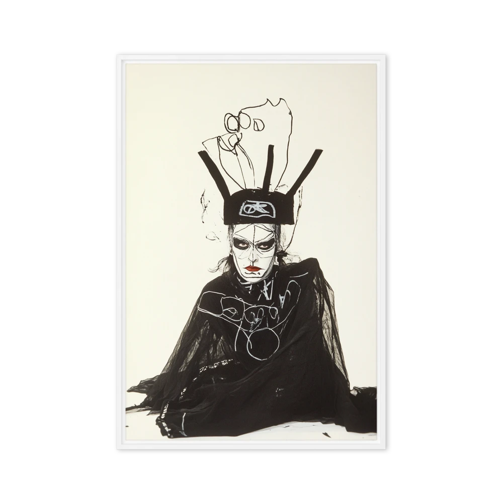 The Masked Expression | Art Print