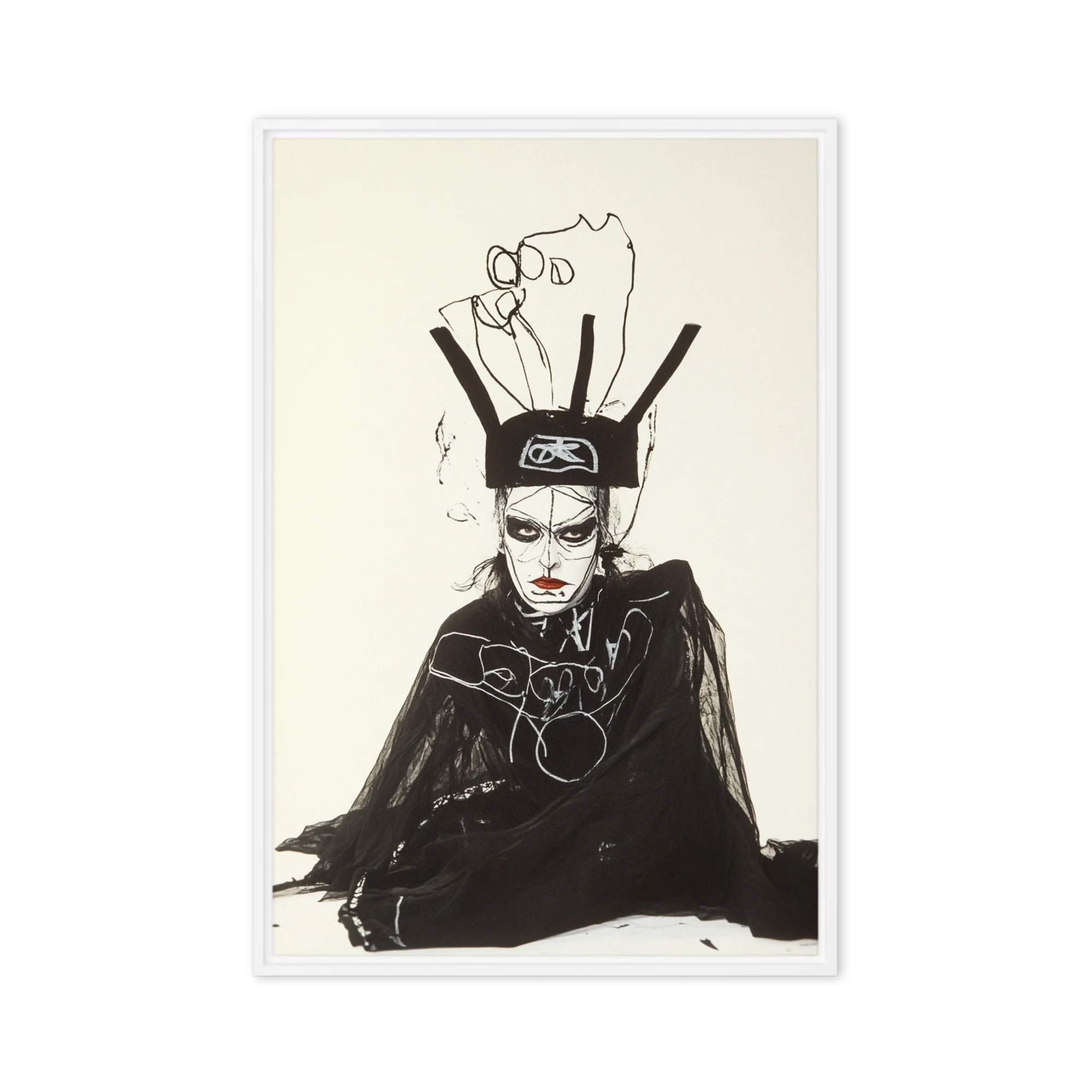 The Masked Expression | Art Print