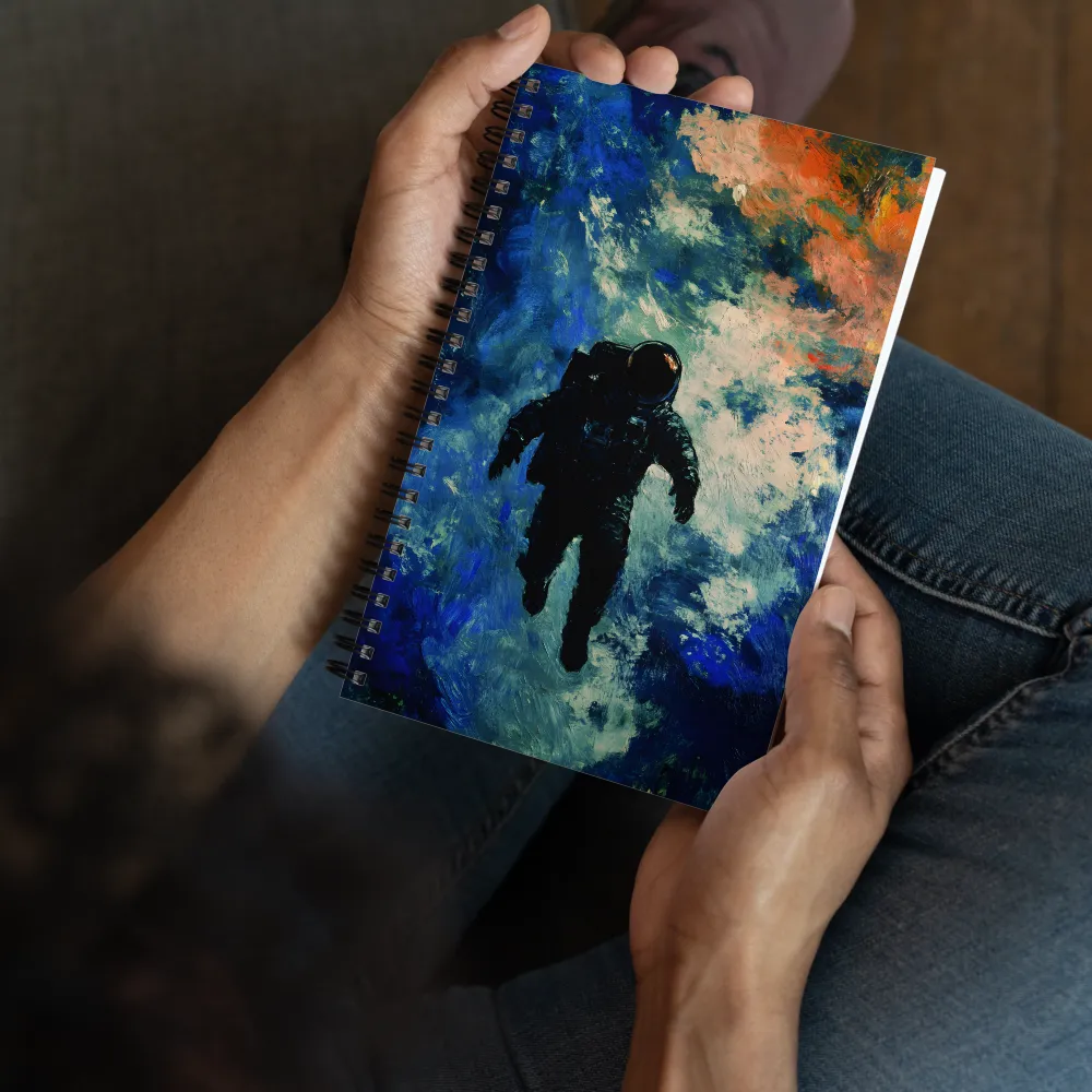 Cosmic Drifter 
 Spiral Notebook | 140 pages