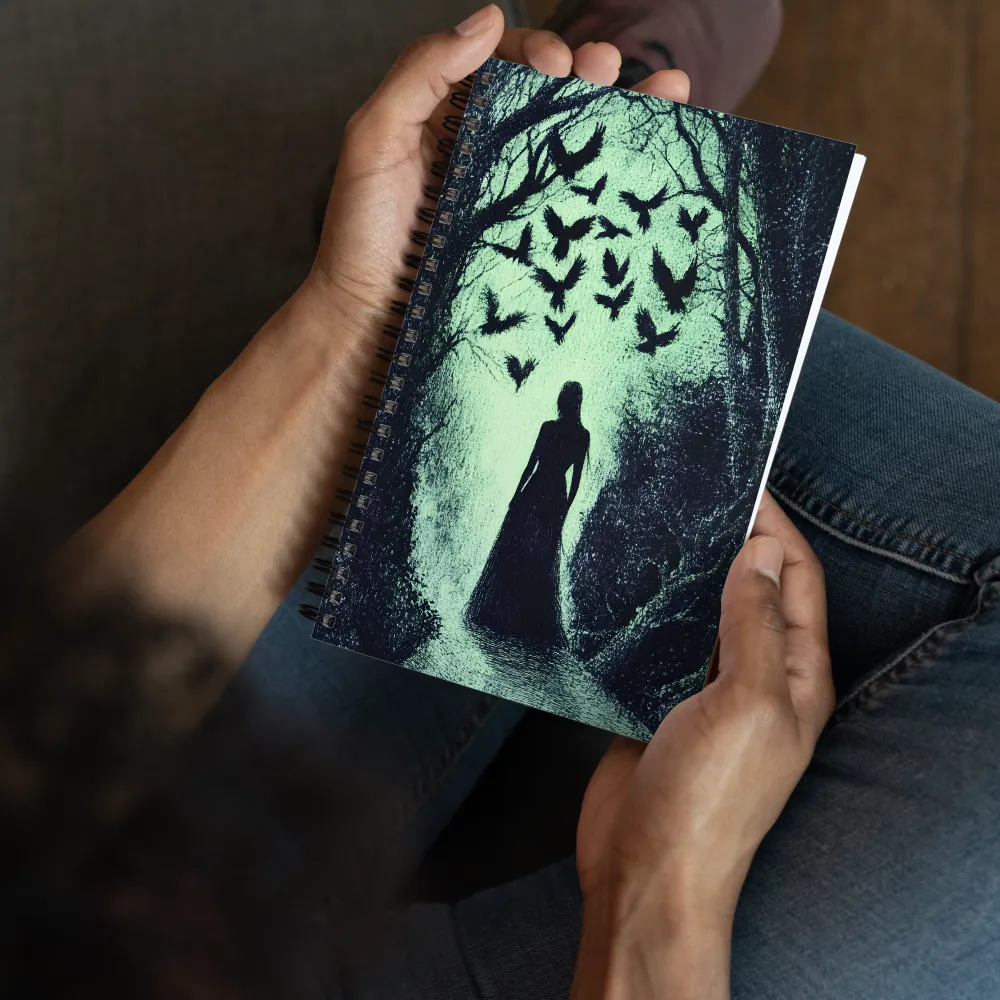Whispers of the Darkwood 
 Spiral Notebook | 140 pages