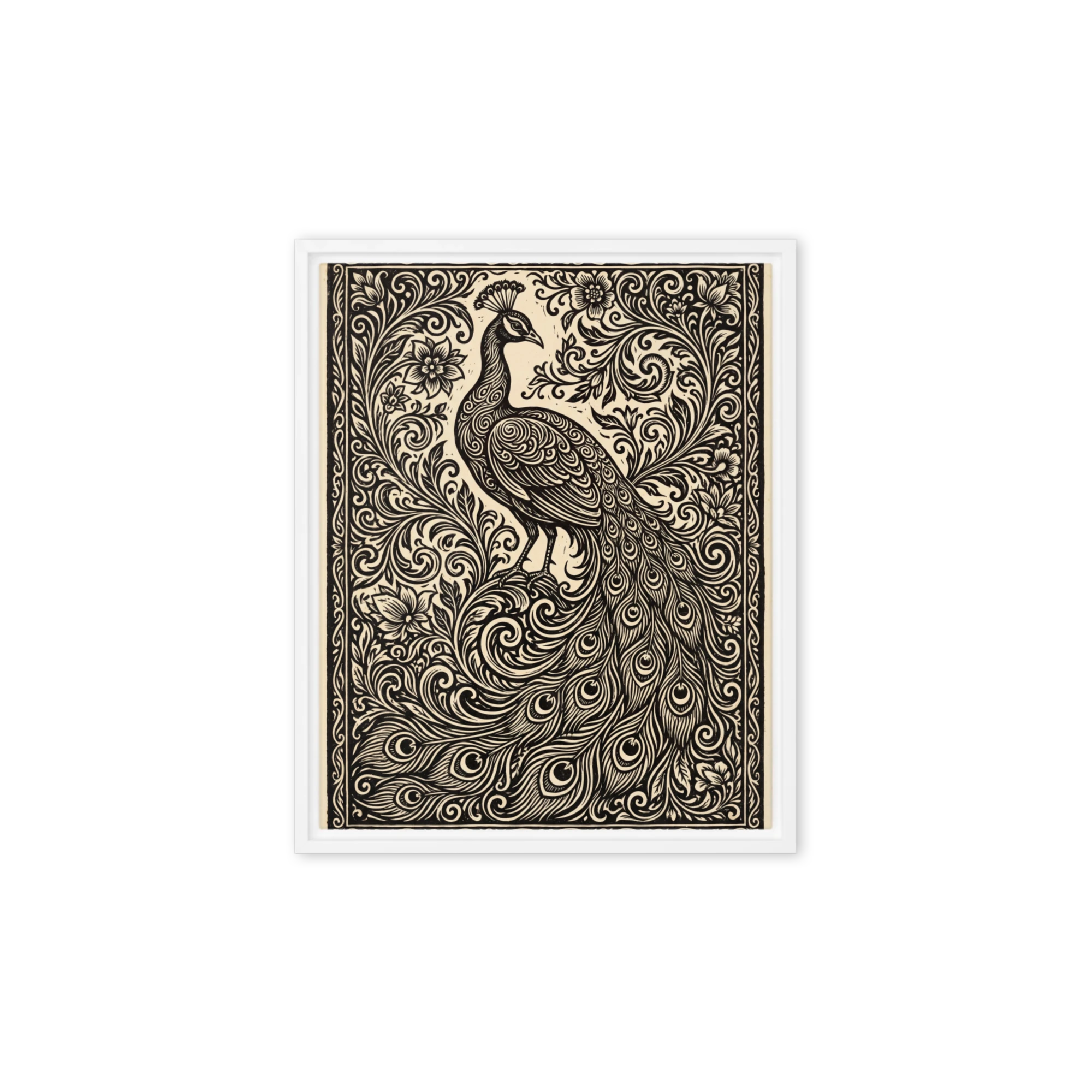 The Regal Peacock | Art Print