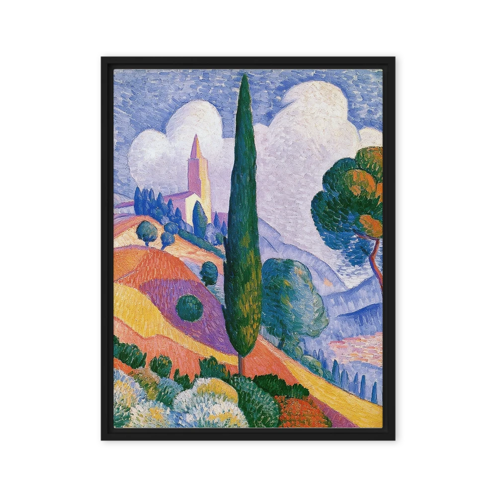 The Tall Cypress | Art Print