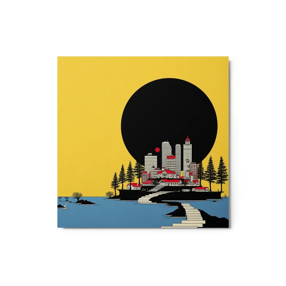Metropolis Under the Black Sun | Art Print