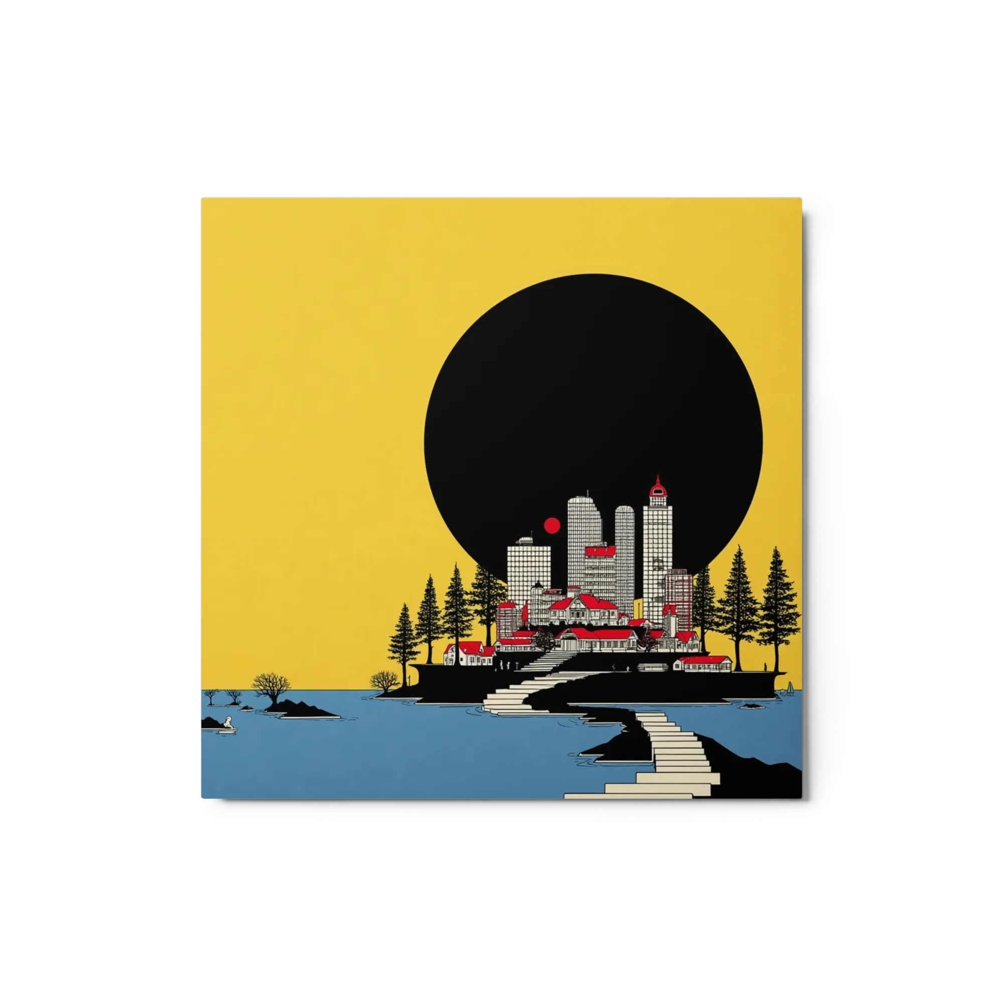 Eclips over de Metropool