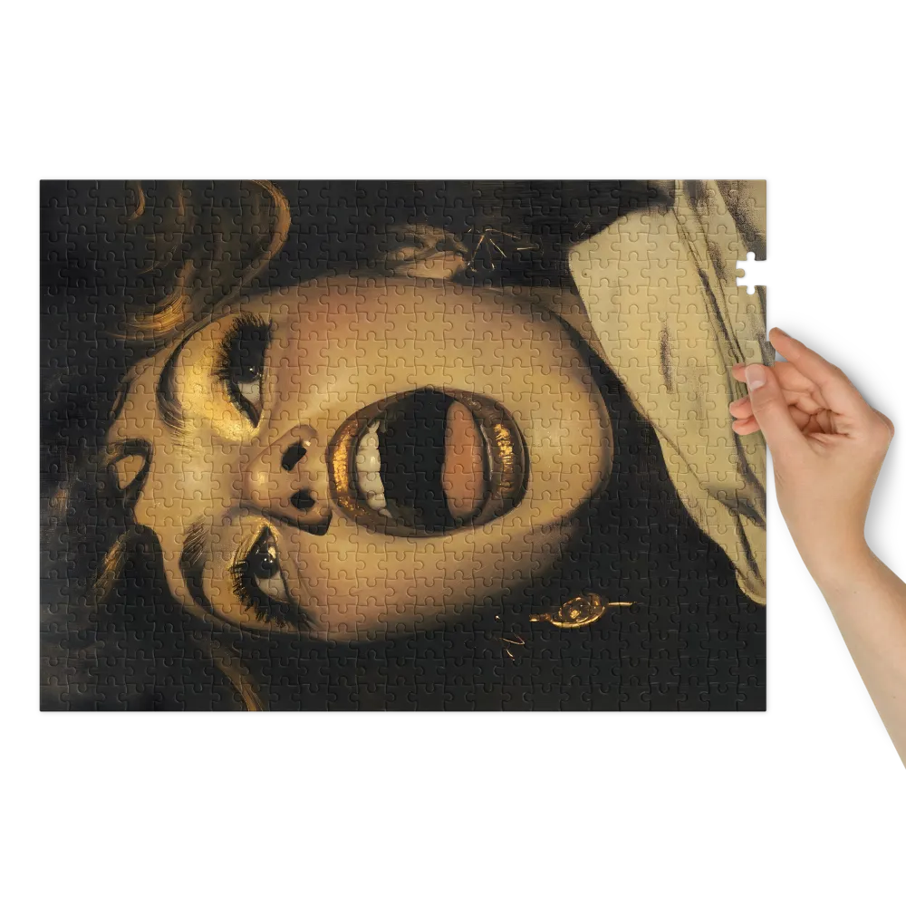 Golden Cry 
 Jigsaw Puzzle in Tin Box