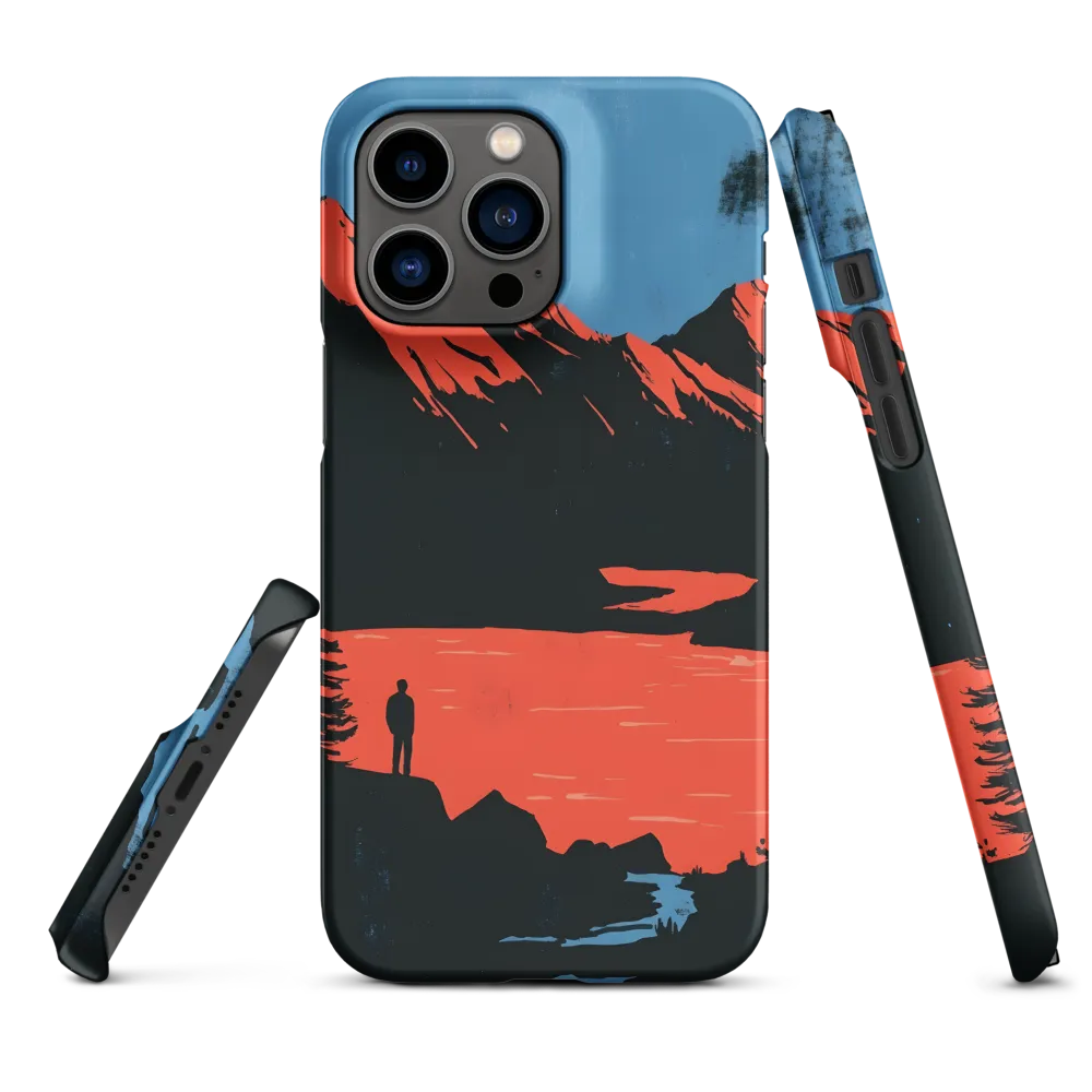 Minimalist Mountain Landscape | Phone Case