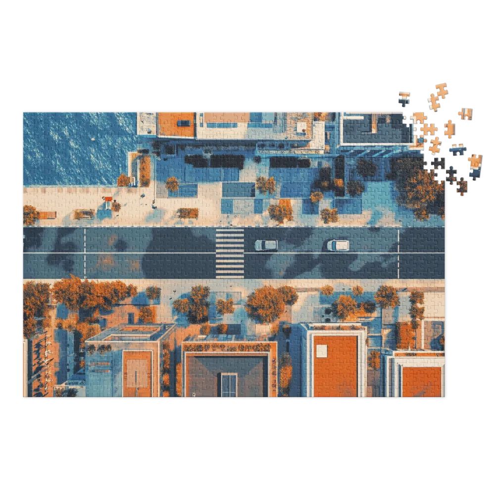 Aerial Urban Landscape