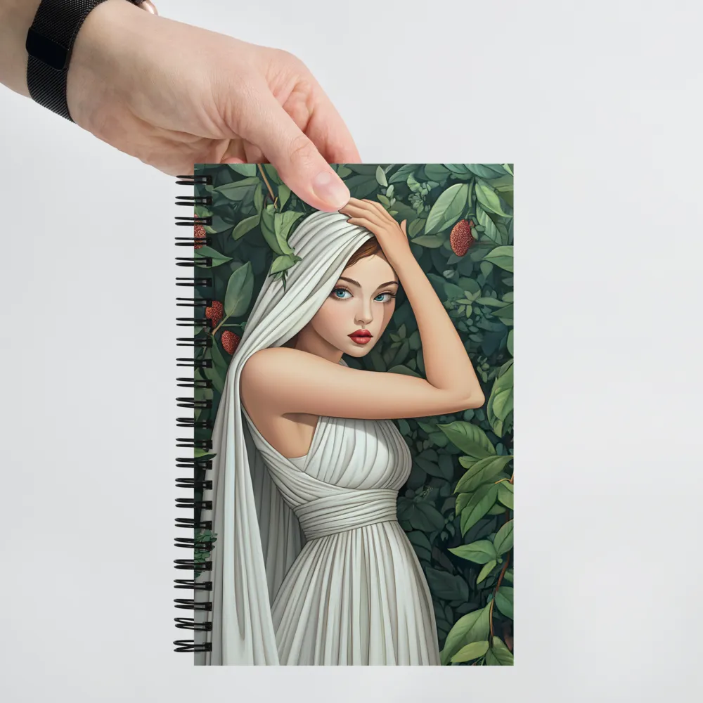 Enigmatic Forest Muse 
 Spiral Notebook | 140 pages