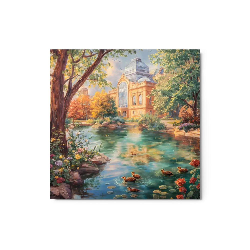 Tranquil Palace Garden | Art Print