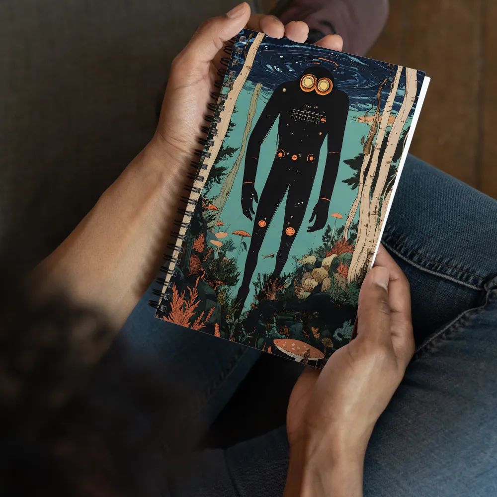 The Forest Diver 
 Spiral Notebook | 140 pages