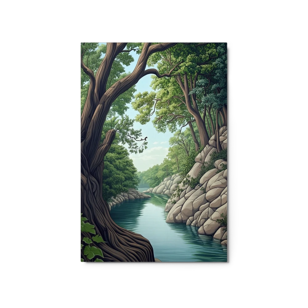 Forest River Canyon | Art Print