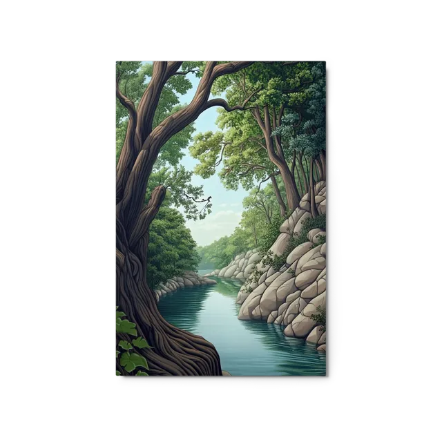 Forest River Canyon | Art Print
