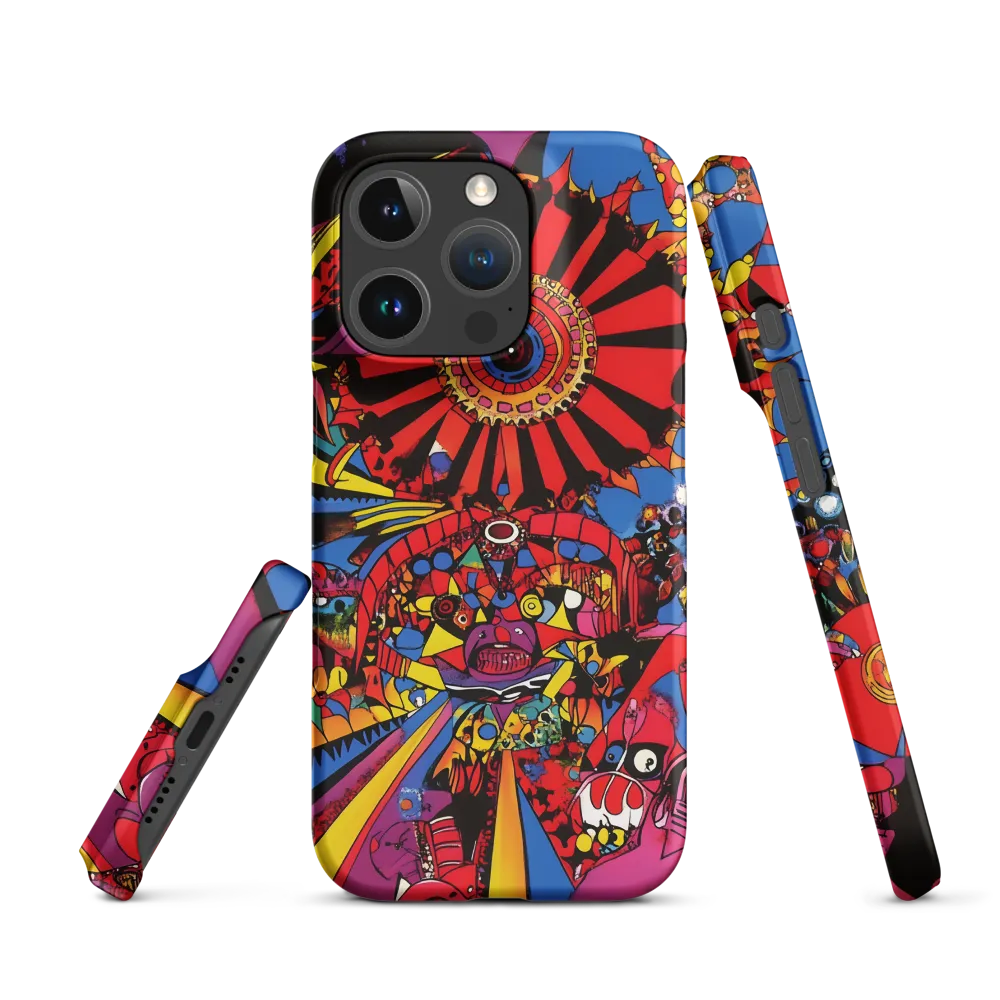 Vibrant Abstract Geometric Art | Phone Case