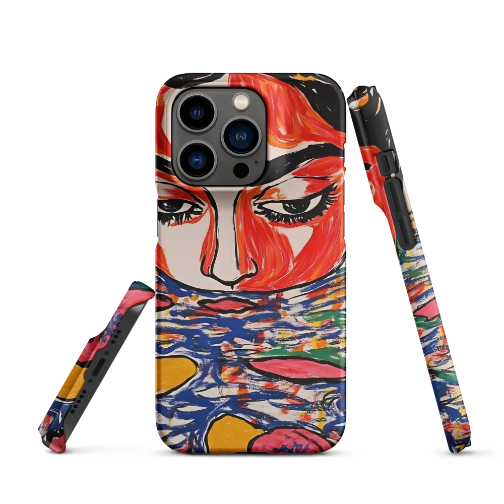 Expressive Face in Water | Phone Case