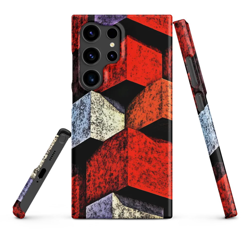 Abstract Digital Art of Geometric Shapes | Phone Case