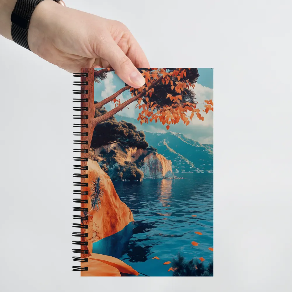 Tranquil Autumn Coastline 
 Spiral Notebook | 140 pages