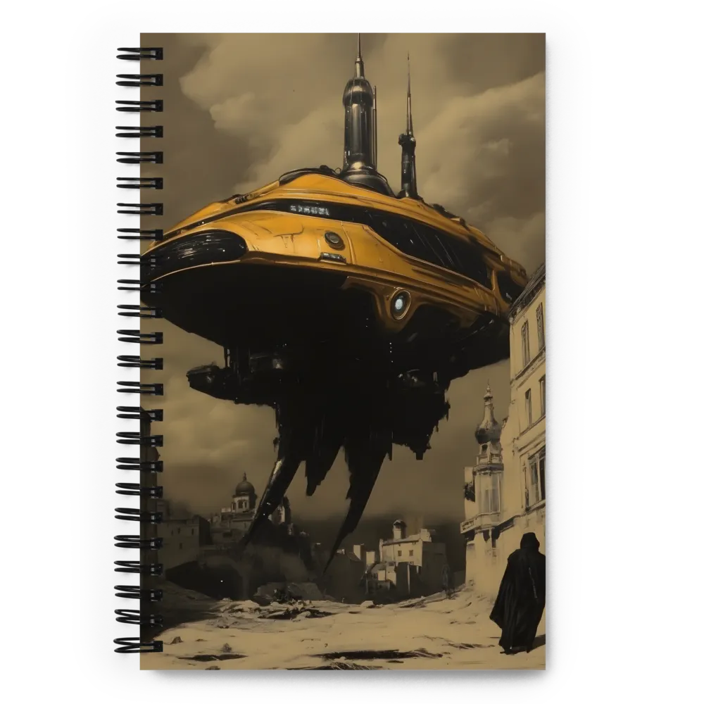 Dystopian Arrival 
 Spiral Notebook | 140 pages