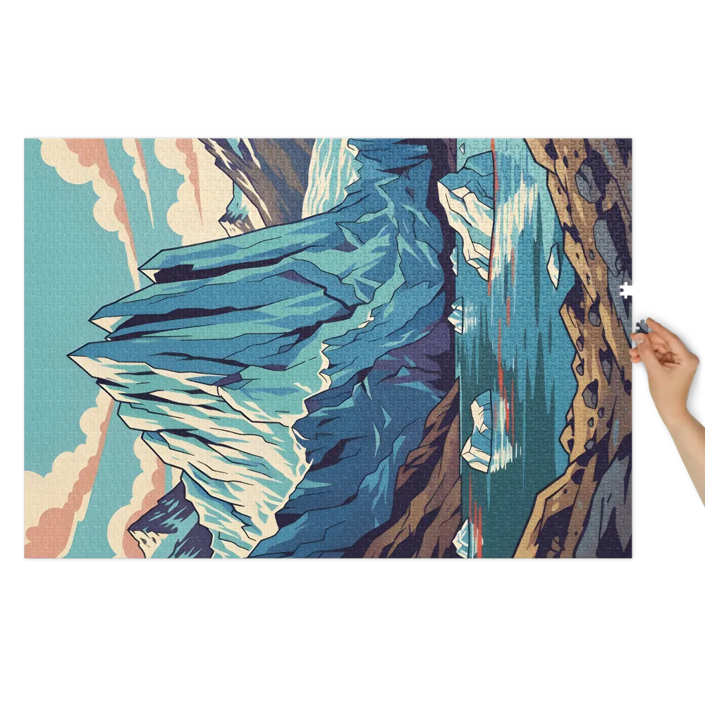 Ice Peaks Reflection | Jigsaw Puzzles