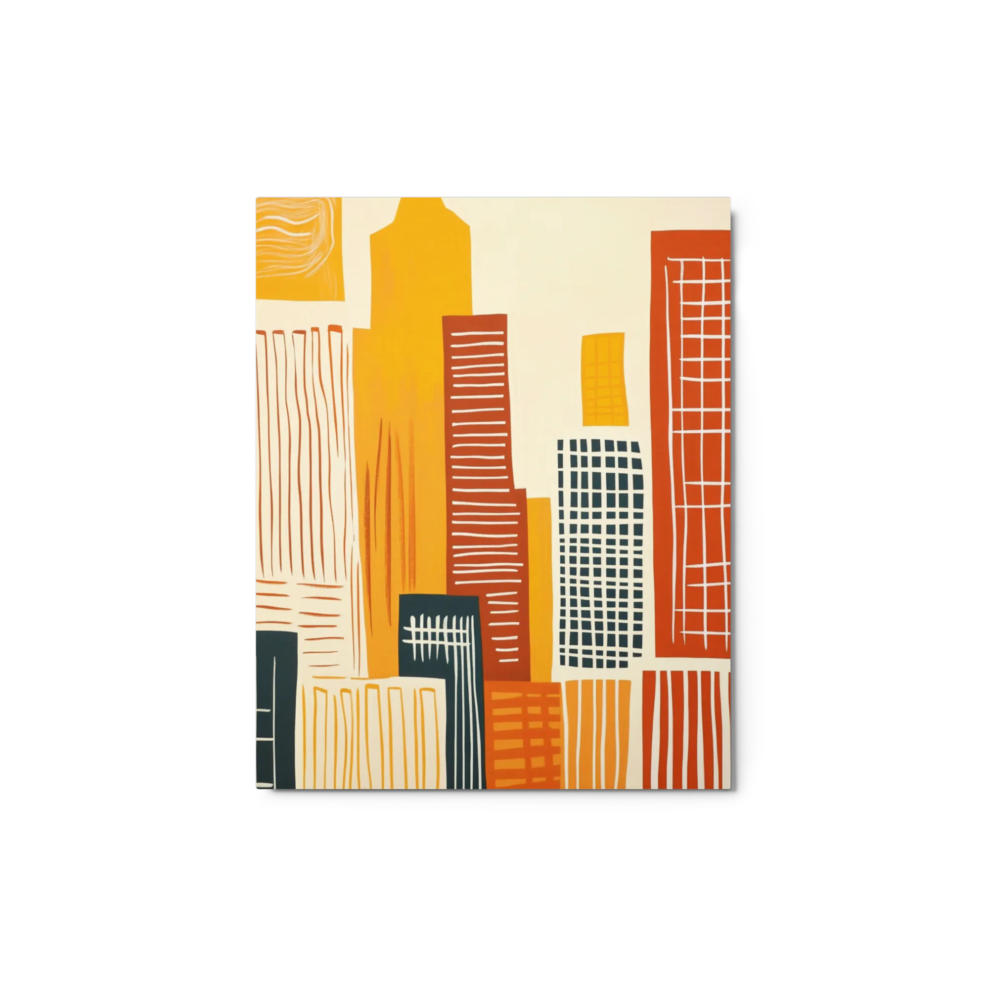 Metropolis in Warm Tones