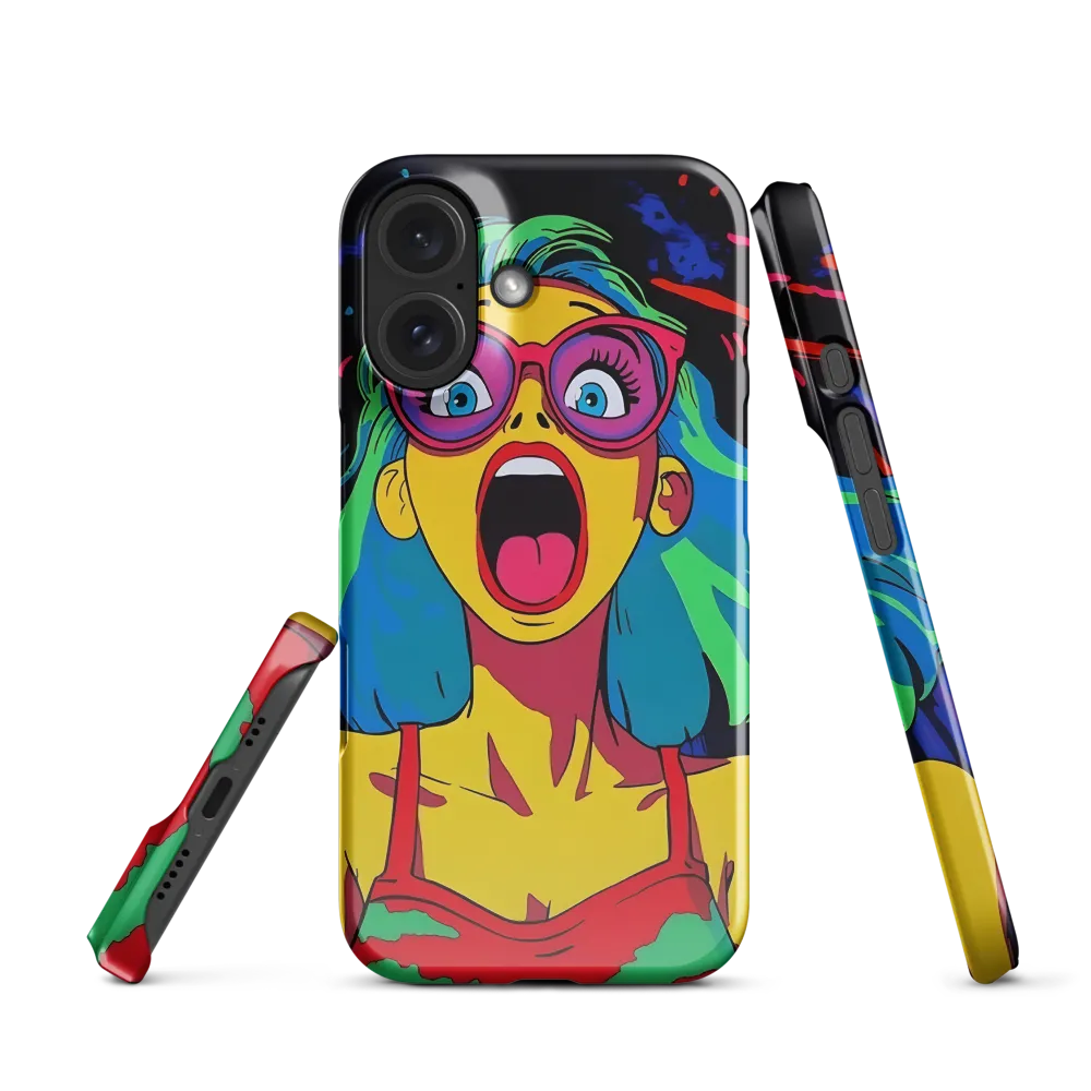 Electric Scream 
 iPhone 17 Pro | Snap Case