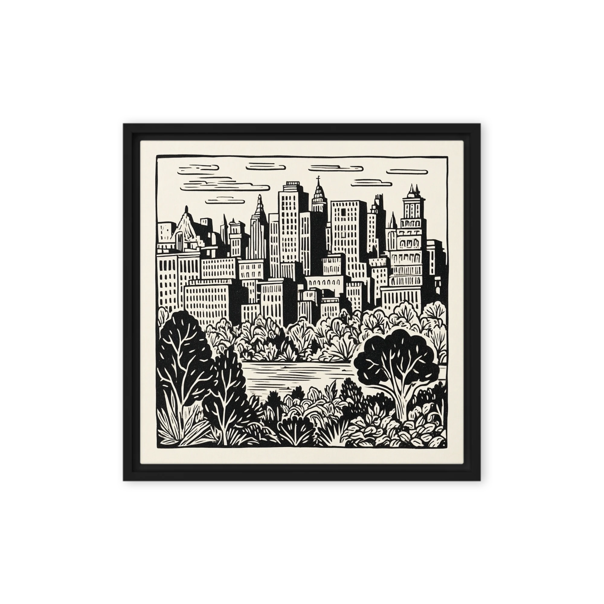 Urban Park Skyline