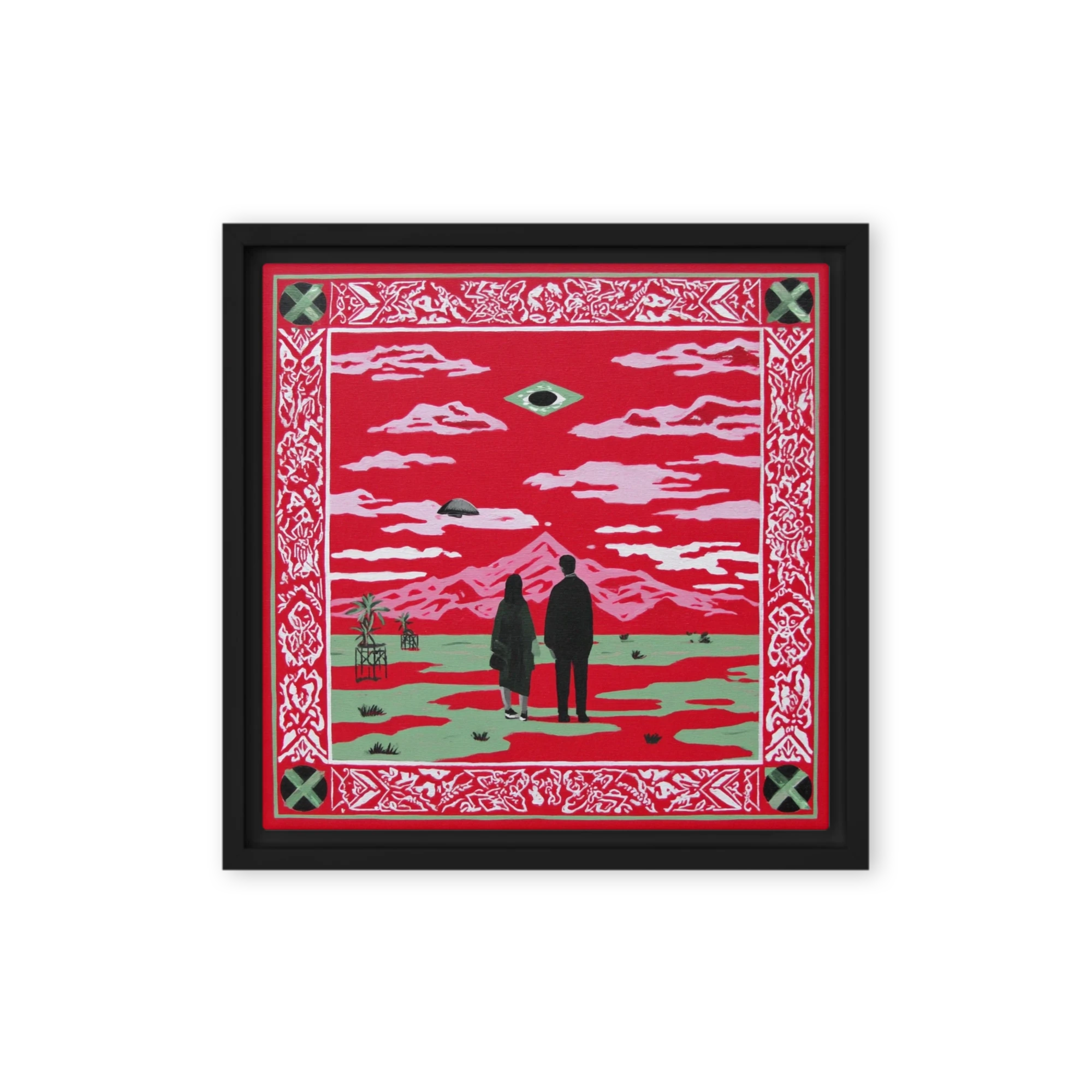 Visitors in Red
