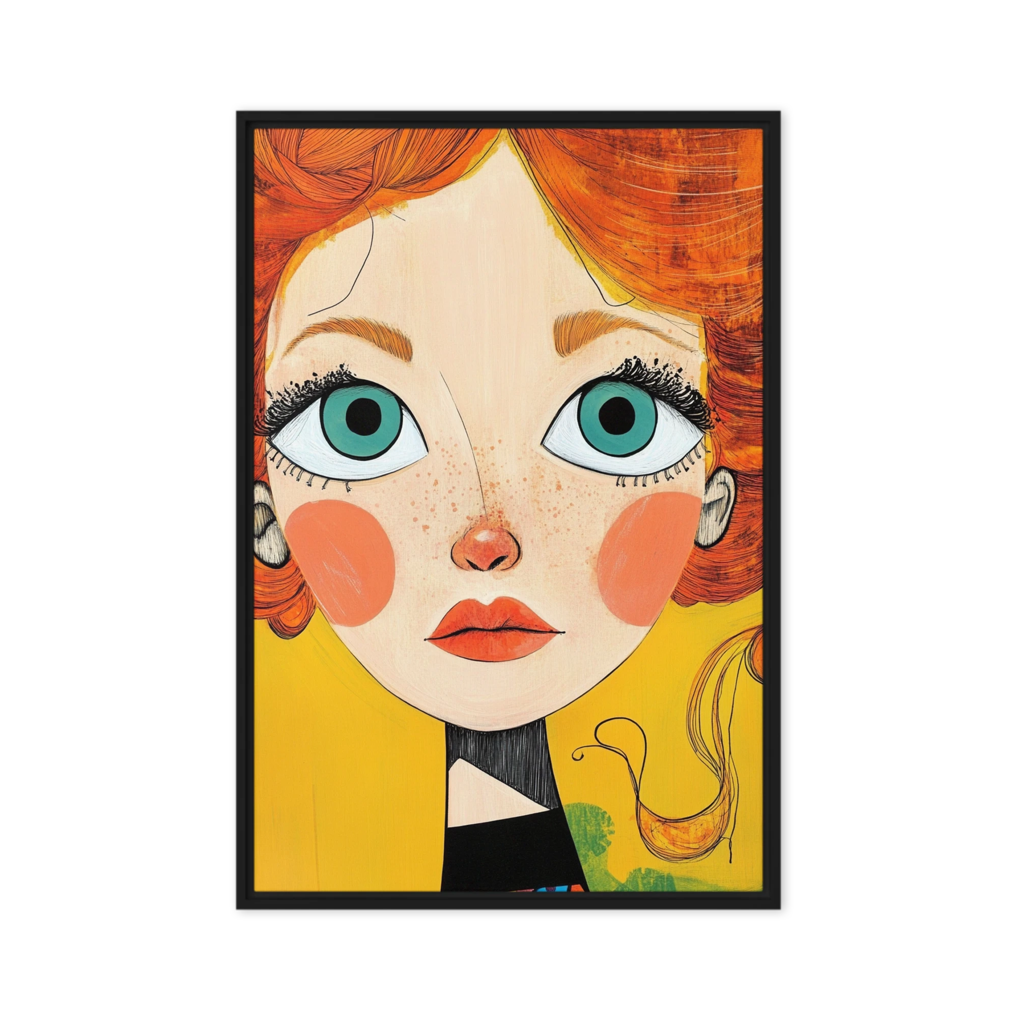 Whimsical Girl Portrait