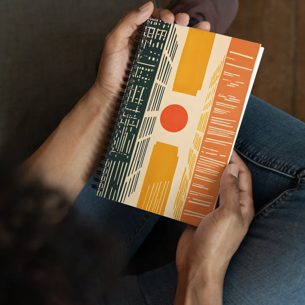 Urban Geometry 
 Spiral Notebook | 140 pages