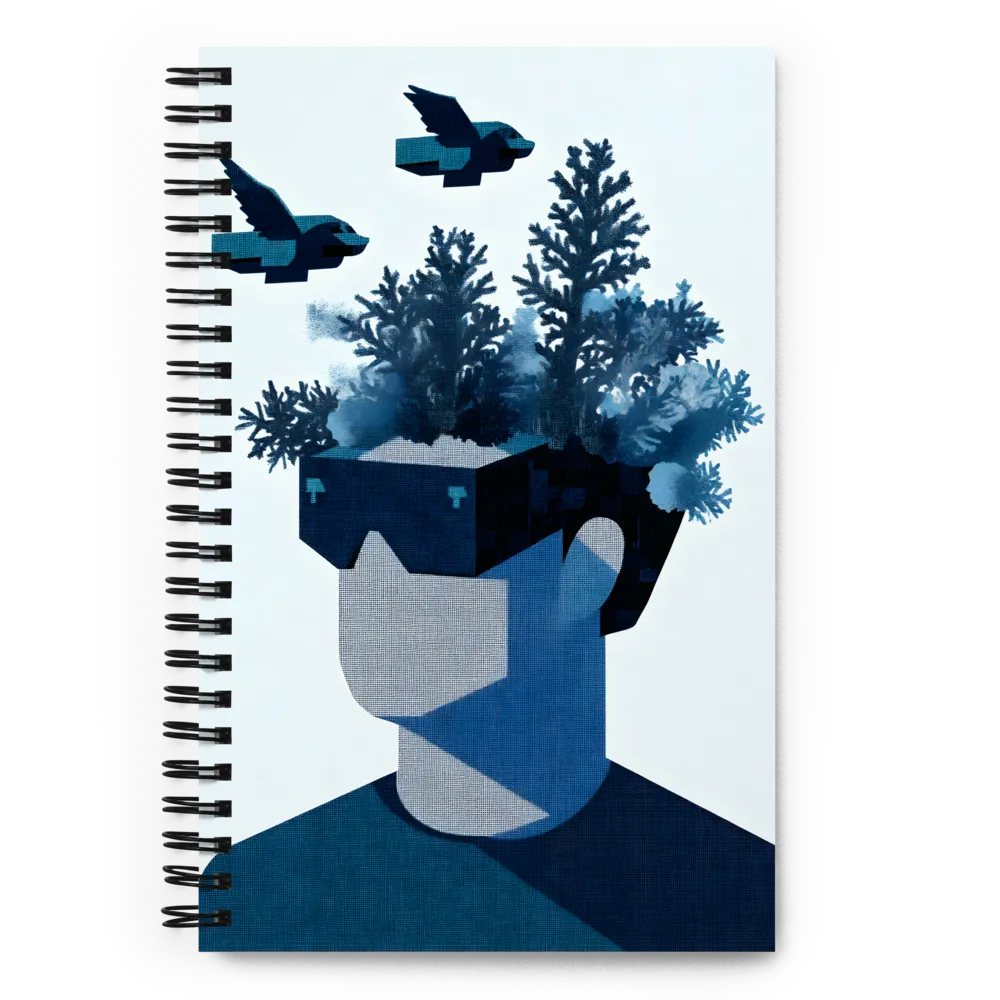 Digital ImaginationScape 
 Spiral Notebook | 140 pages