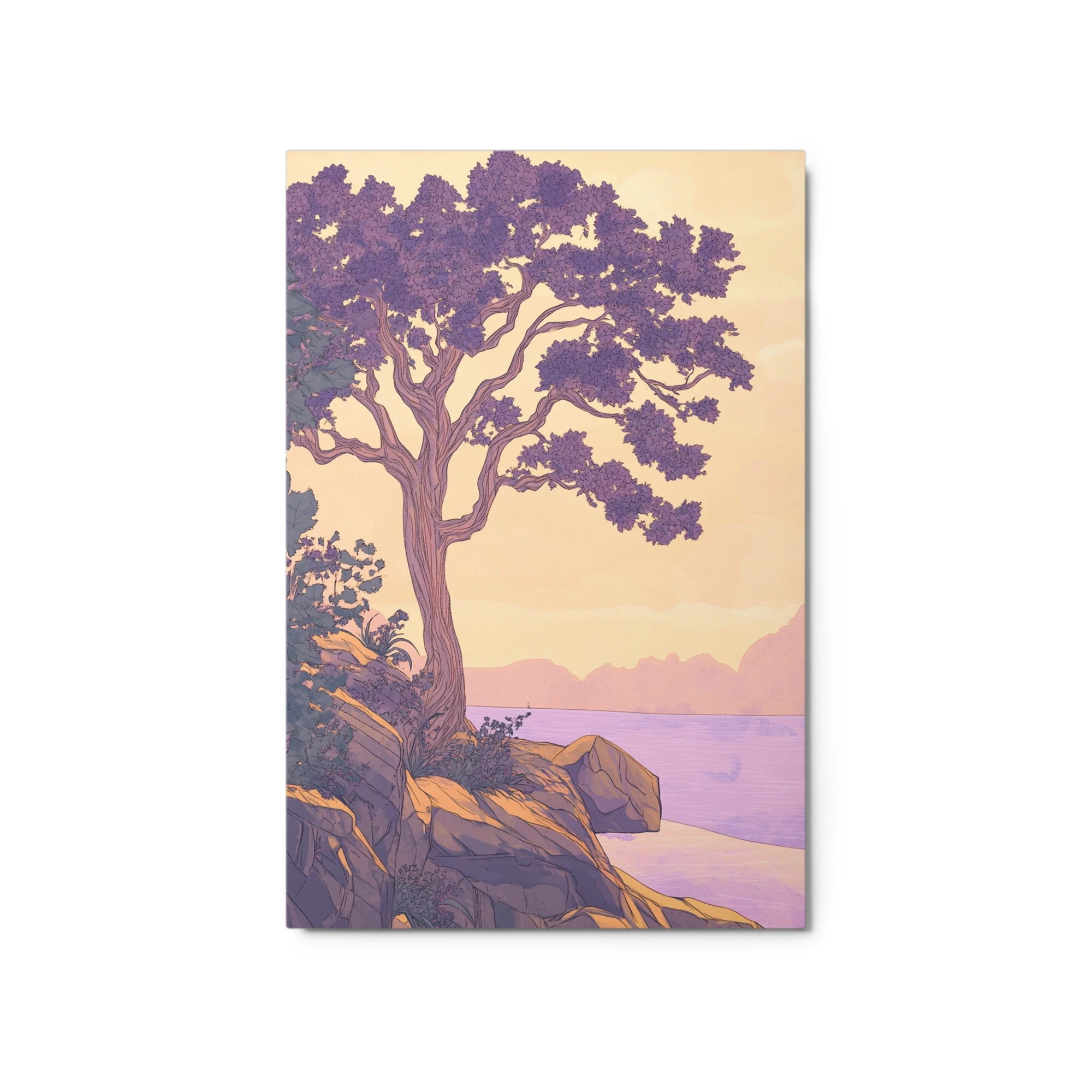 Tree in Serene Landscape