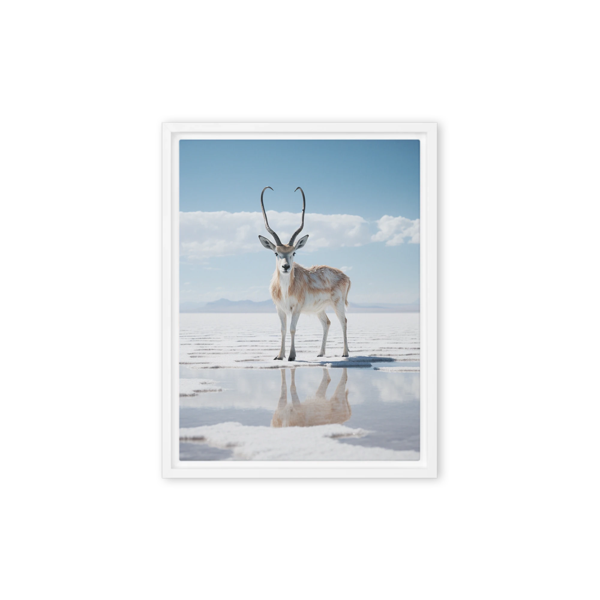 Echo of the Salt Desert | Art Print