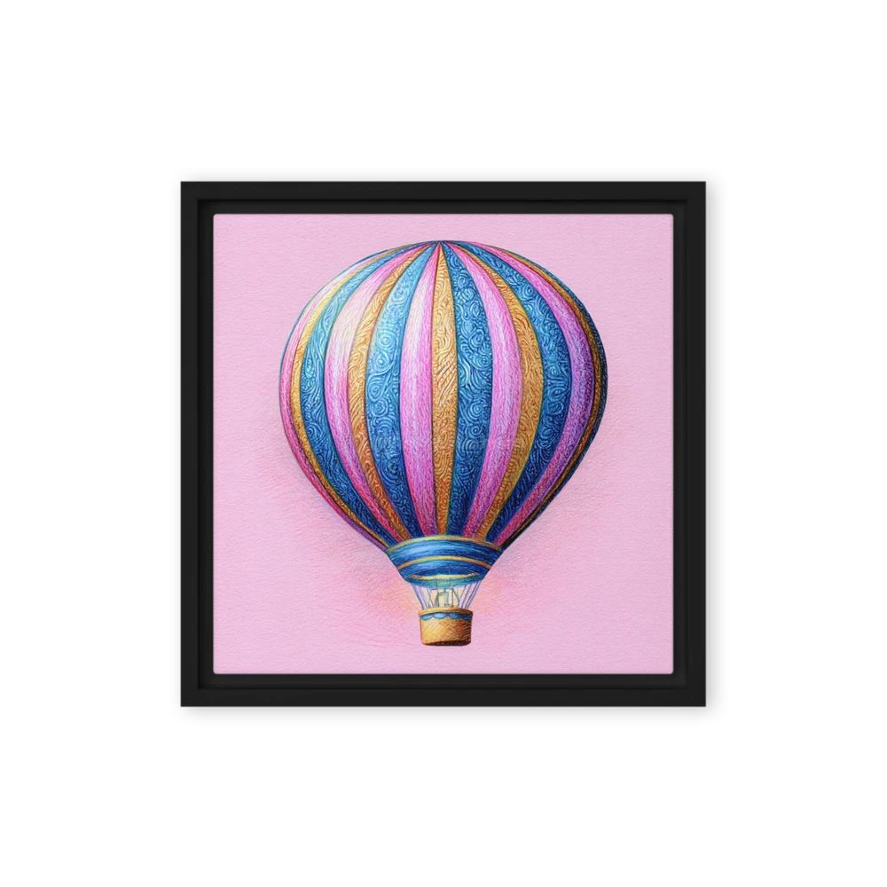 Ornate Hot Air Balloon | Art Print